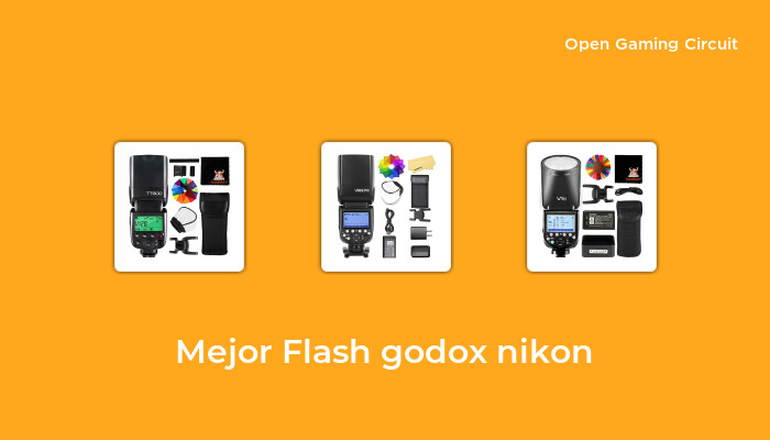 48 Mejor flash godox nikon en 2022 [según expertos de 580]