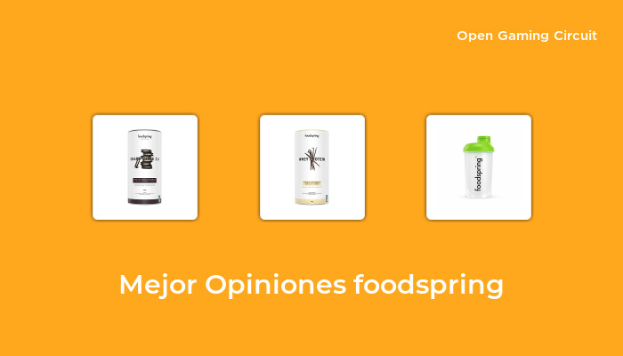 4 Mejor opiniones foodspring en 2023 [según expertos de 407]
